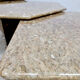 Vintage Italian marble low pull-out table