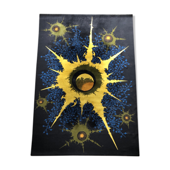 Carpet Saturn De Leers by Marc Petit limited edition, 1960 - 300X200cm