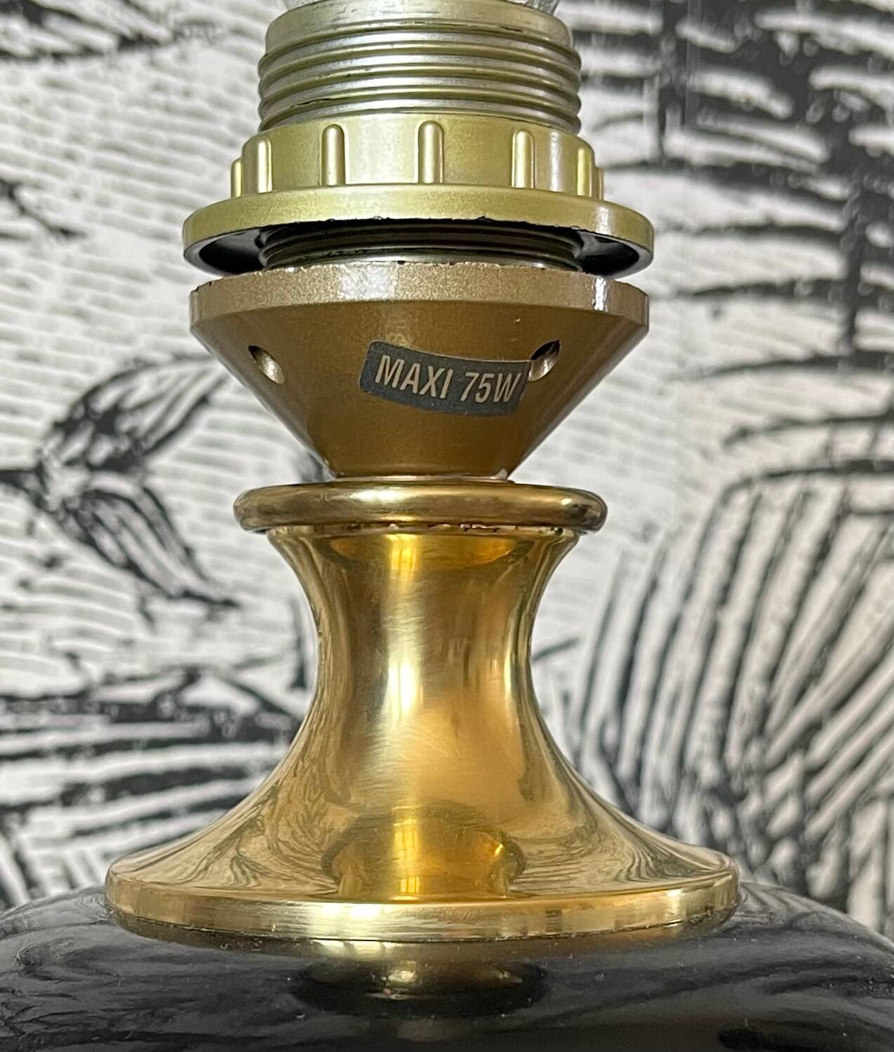 Lamp base Maison Le Dauphin 1980.