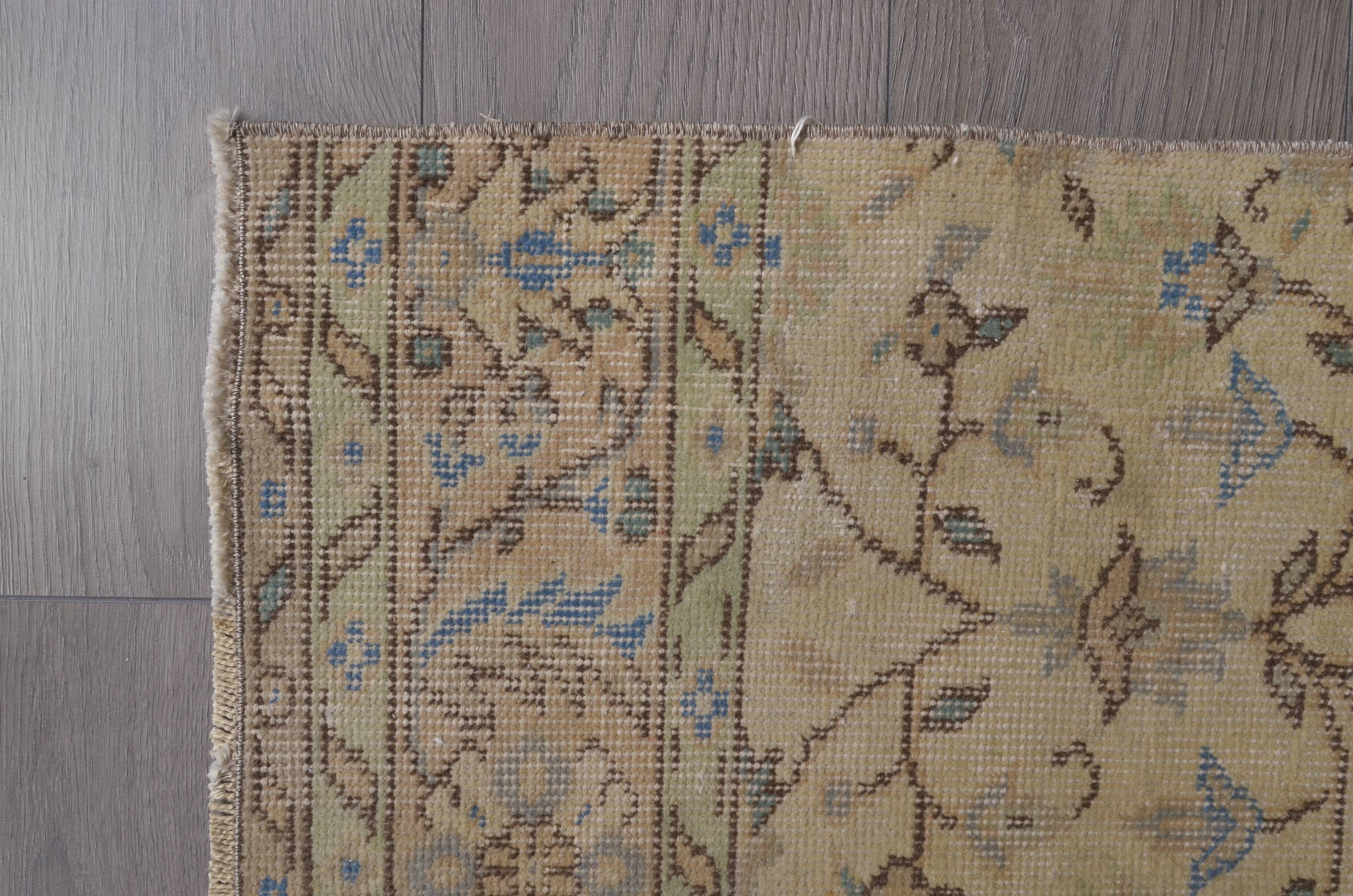 Decorative Bige Hallway Runner Rug sku 1910