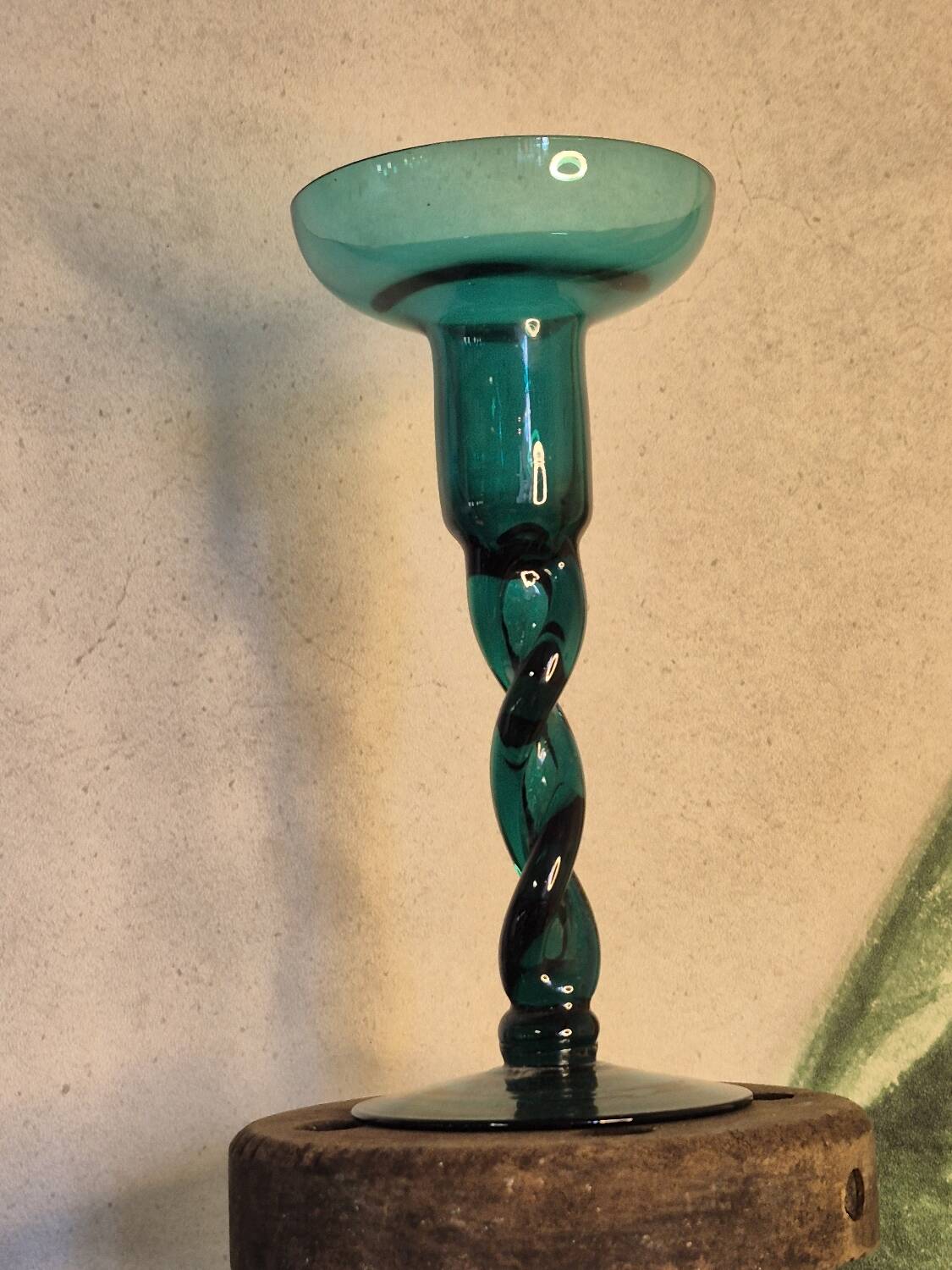 Green candlesticks