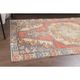 Vintage Turkish Oushak Handmade Wool Cotton Red Area Rug 123x220