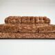 Velvet Italian vintage sofa (bed), 1970s
