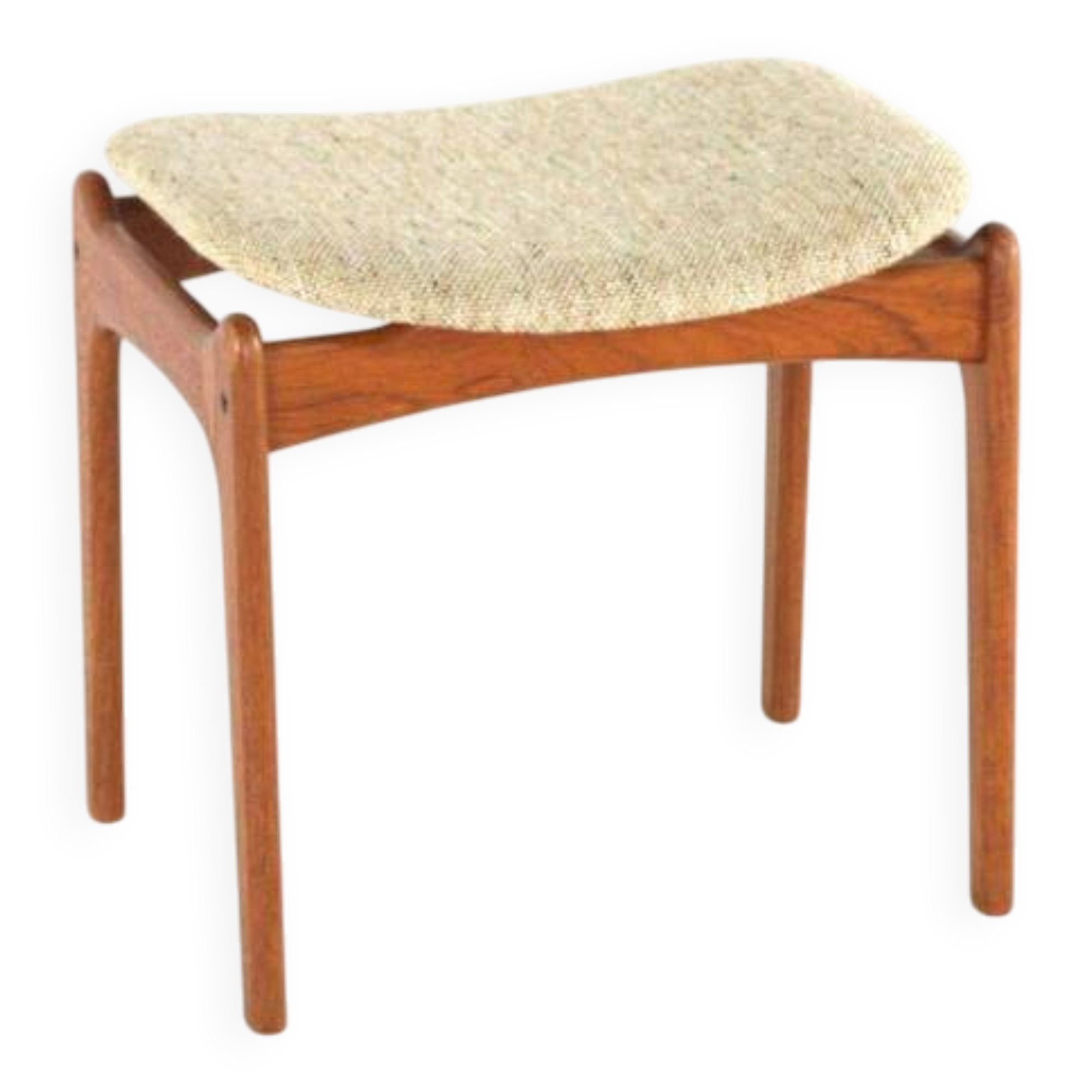 Erik Buch for O.D. mobler footstool - teak