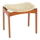 Erik Buch for O.D. mobler footstool - teak