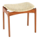 Erik Buch for O.D. mobler footstool - teak