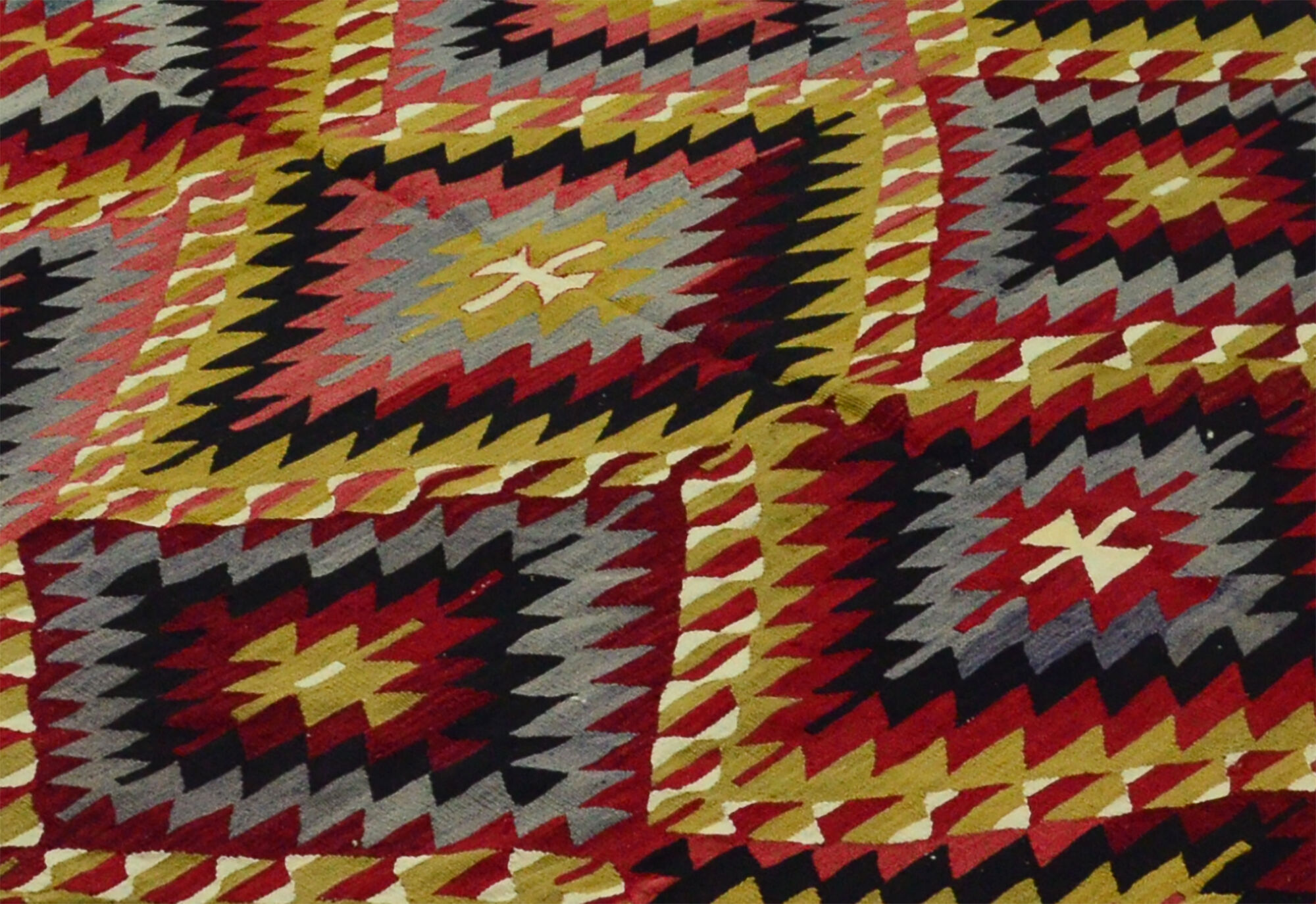 Anatolian handmade kilim rug 300 cm x 185 cm