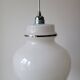 White opaline pendant light