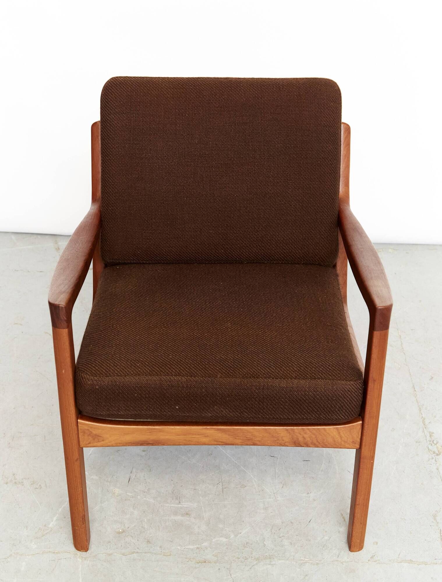 Fauteuil "Senator" du milieu du siècle par Ole Wanscher pour France & Søn