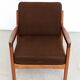 Fauteuil "Senator" du milieu du siècle par Ole Wanscher pour France & Søn