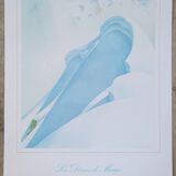 Original poster Samivel "Chamonix Dômes de Miage" 1980