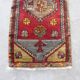 Vintage Turkish Oushak rug 46x109 cm