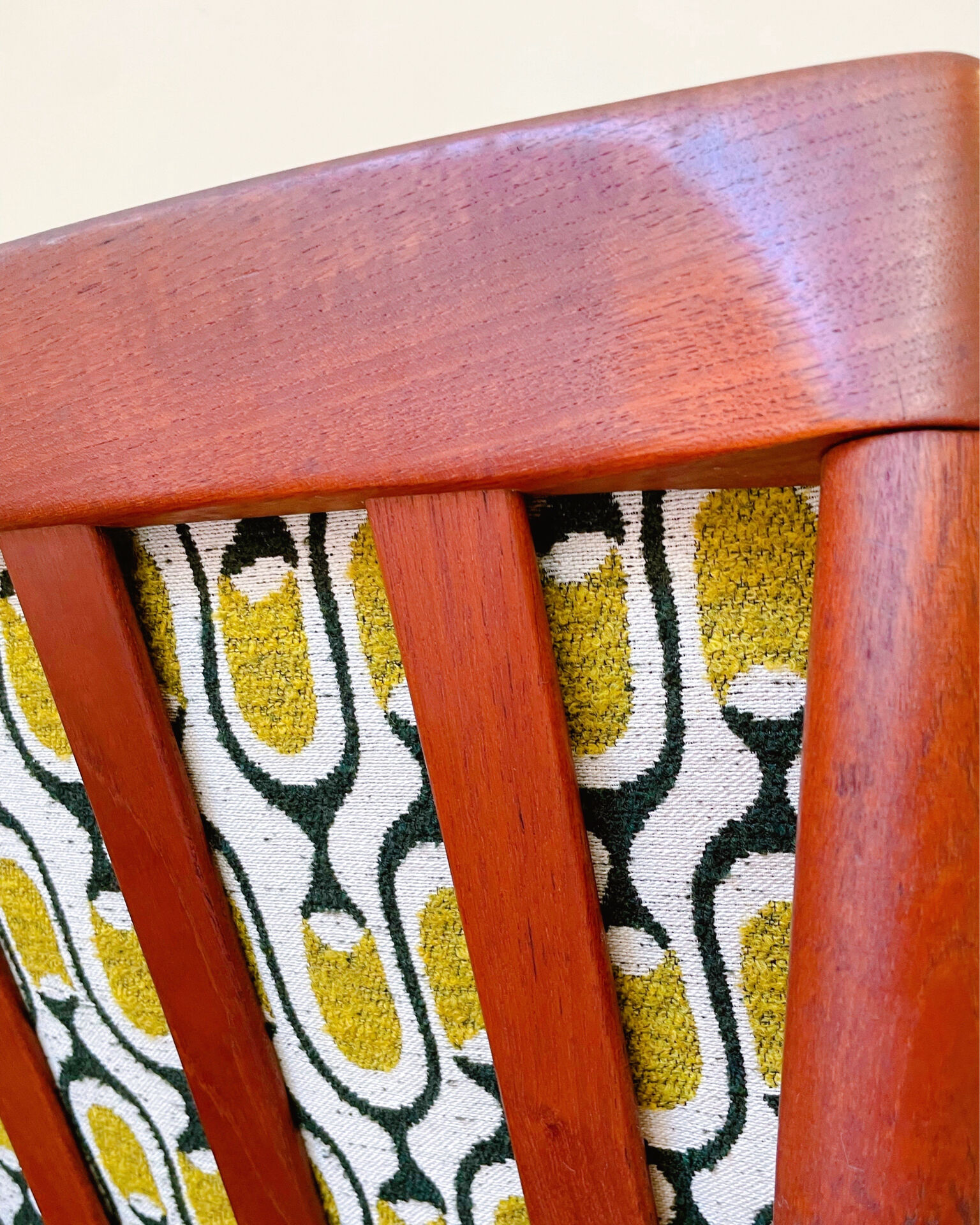Restored vintage Scandinavian armchairs