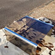 Smoked glass coffee table by Galloti and Radice Italy, 1970s
