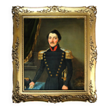 Portrait d'un officier du début du XIXe siècle