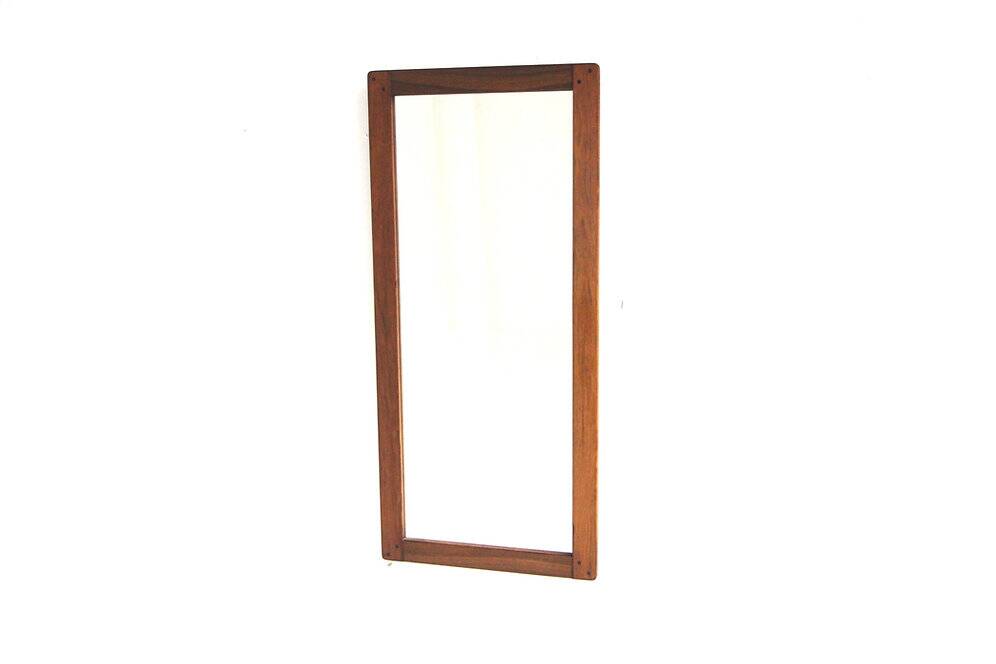 Miroir scandinave en palissandre, Suède, 1960, 113 x 51cm