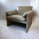 Fauteuil en cuir "Bora Bora" par Axel Enthoven pour Leolux