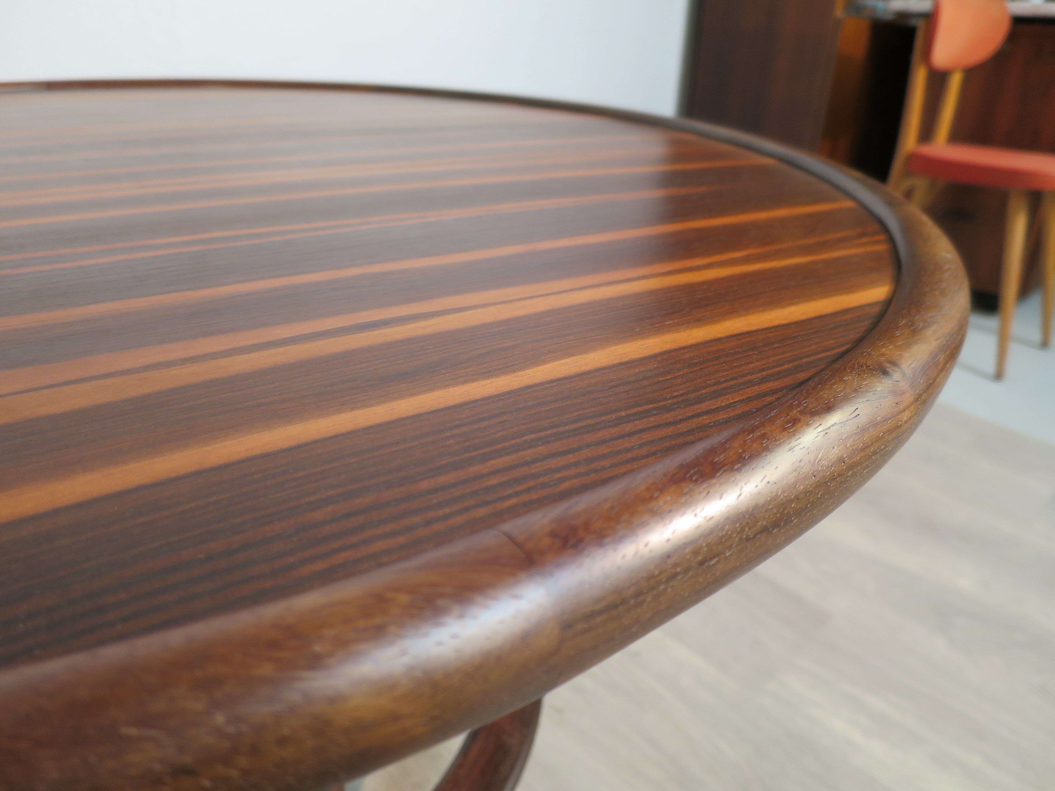 Table basse en palissandre art déco