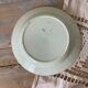 Antique shallow dish in slipware with pear decoration.