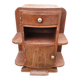 Art Deco bedside table in wood