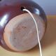 Glazed ceramic lamp 1960 Scandinavian