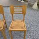4 Vintage Chairs by Pierre Cruege, French design from the 60s