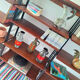 Set of 3 watford bookshelves la redoute interiors, shelving units.