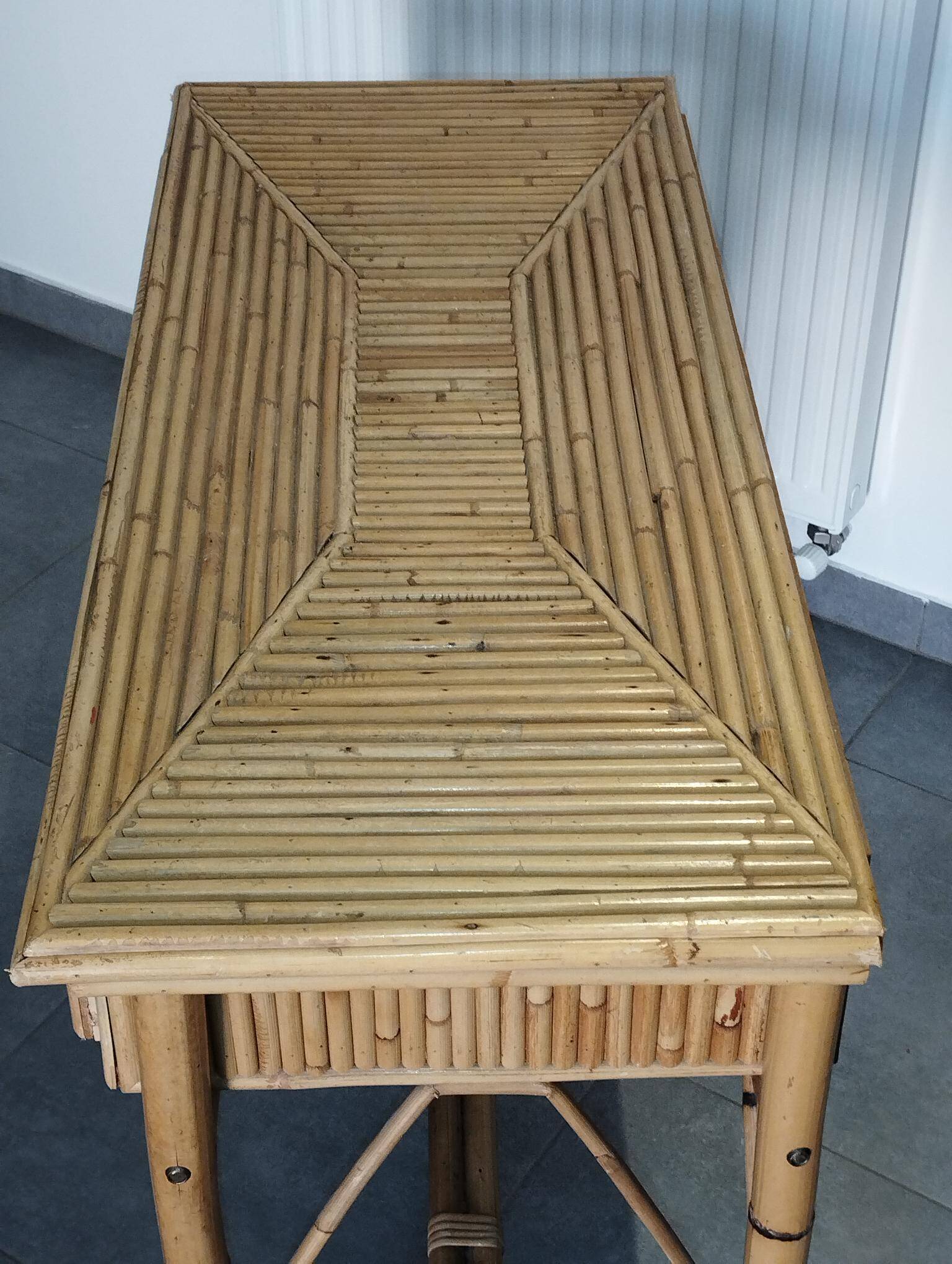 Vintage console attributed to Vivai del Sud.