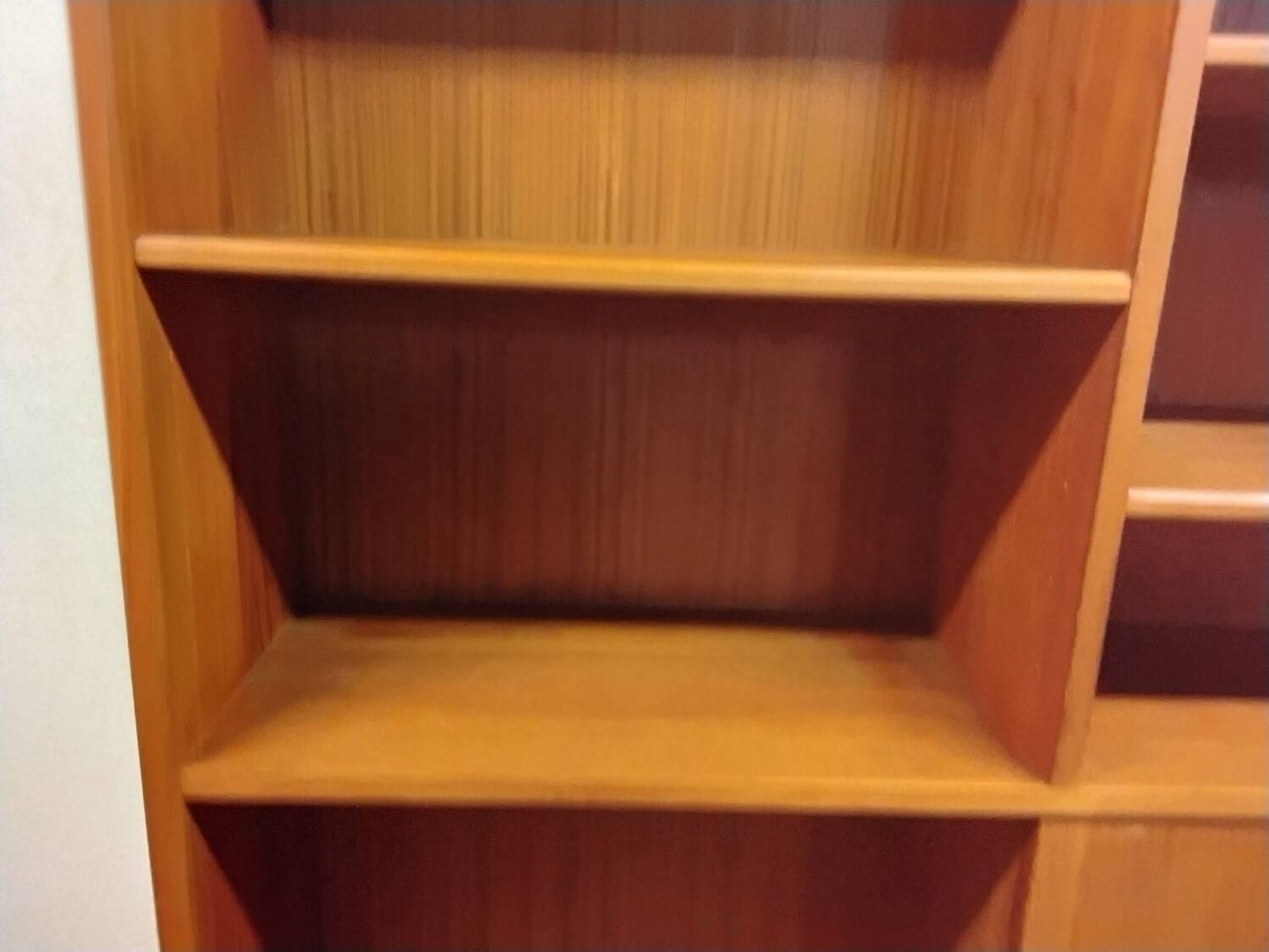 Scandinavian bookcase, chest of drawers