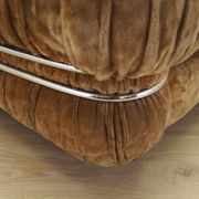 Velour armchair, Italian design, 1970s, production: Italy