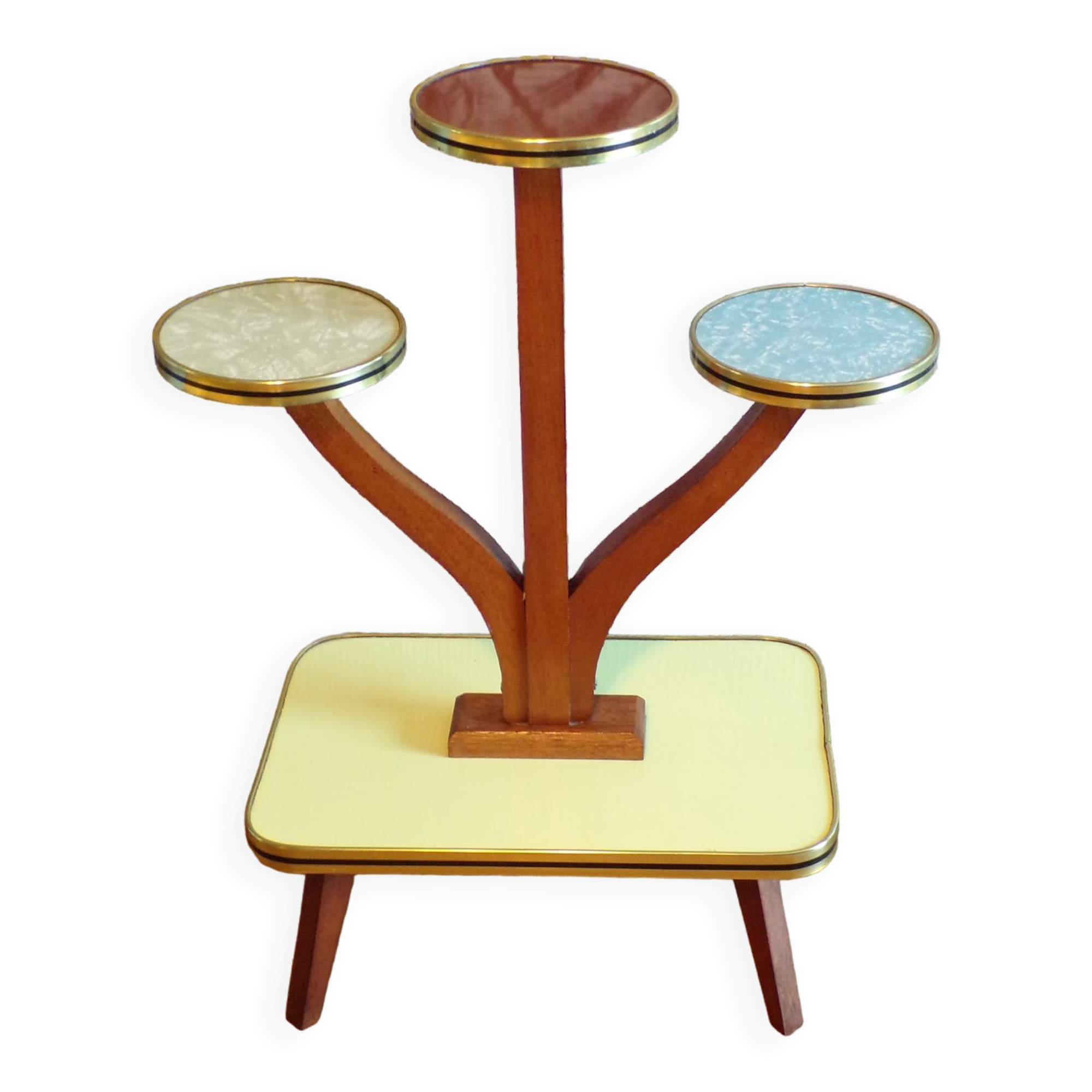 Porte-plante formica vintage