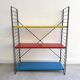 Early free standing Tomado bookshelves / shelving cabinet designed by D. De