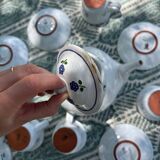 Service à thé/café peint à la main