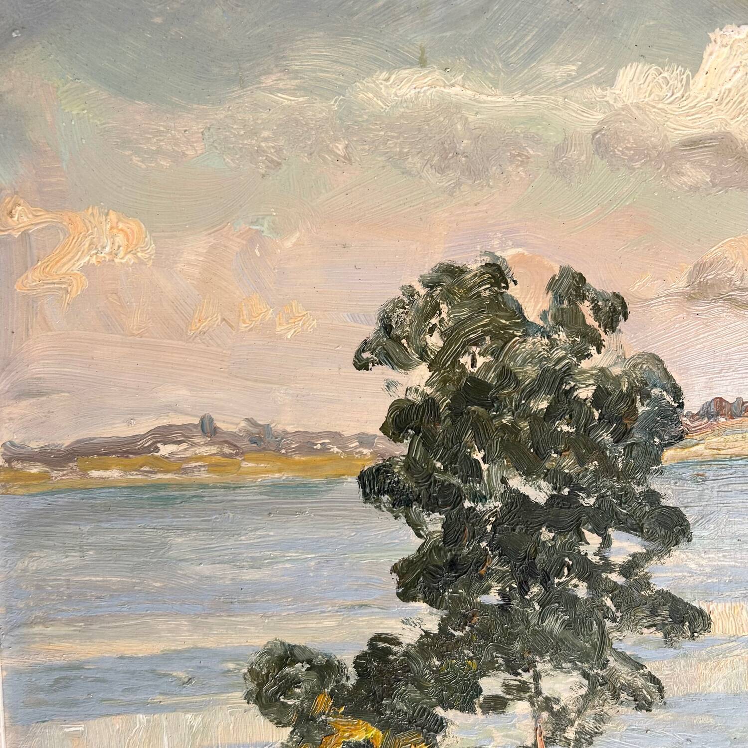 Brittany landscape painting