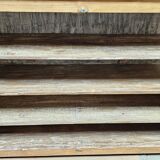 Natural Burmese teak sideboard