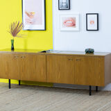 Vintage Scandinavian sideboard – 228 cm