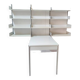 Wall shelf with desk by Dieter Rams for Vitsoe