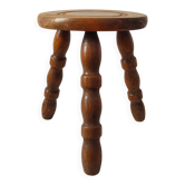 Vintage 1960s tripod stool