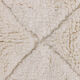 Berber carpet wool White 125x190 cm