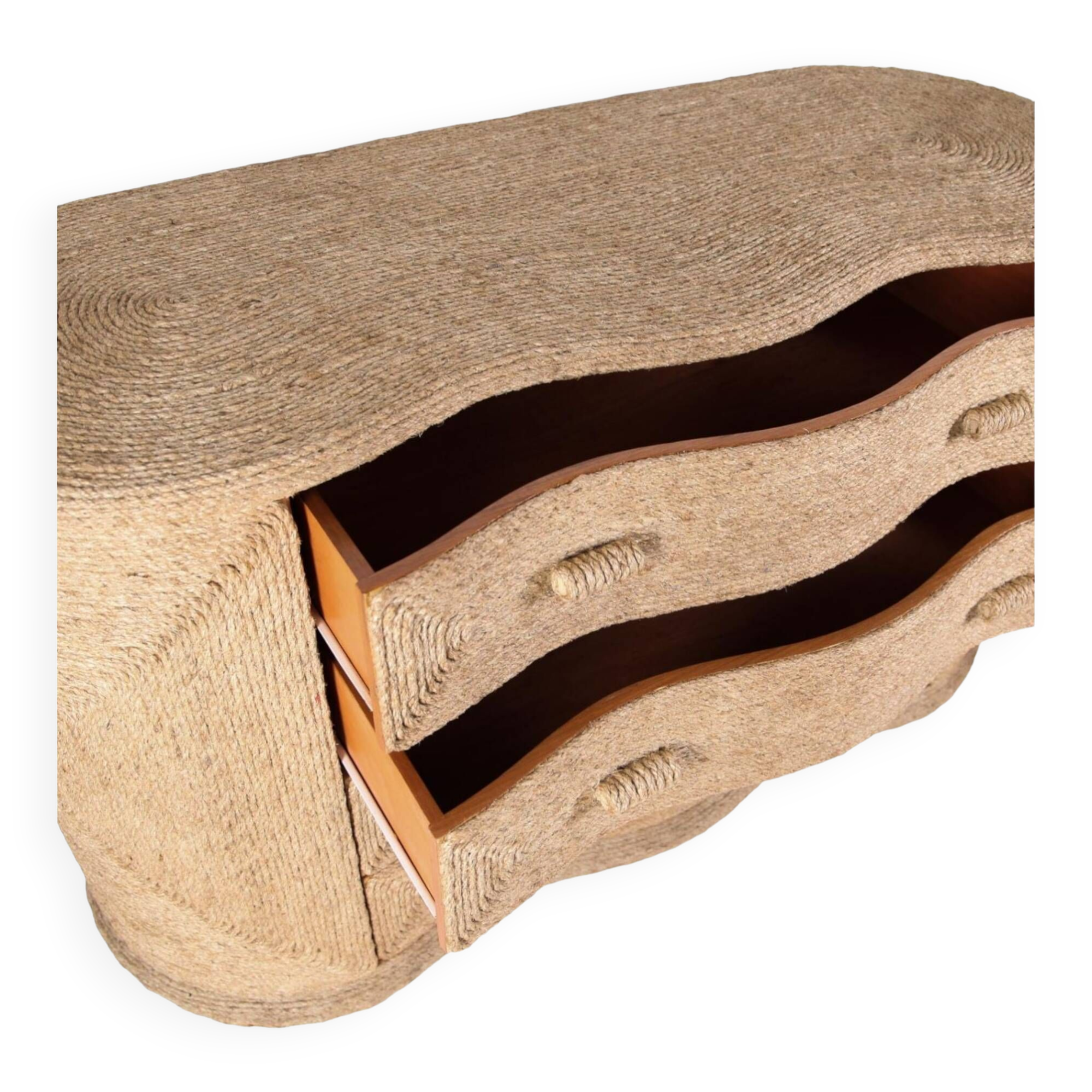 Rope chest of 4 drawers