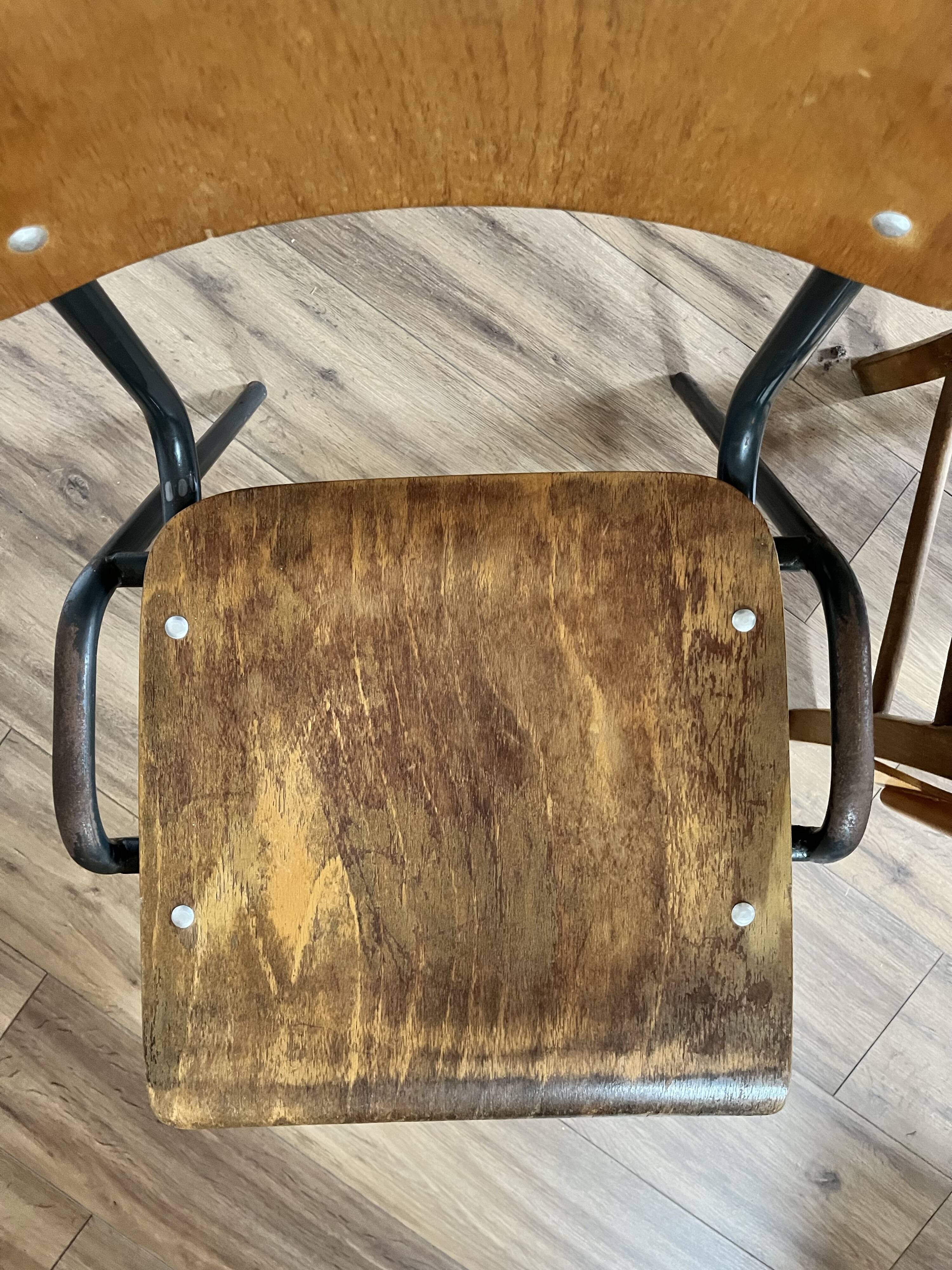 Set of 4 mismatched chairs