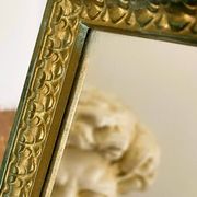 Vintage baroque gold mirror