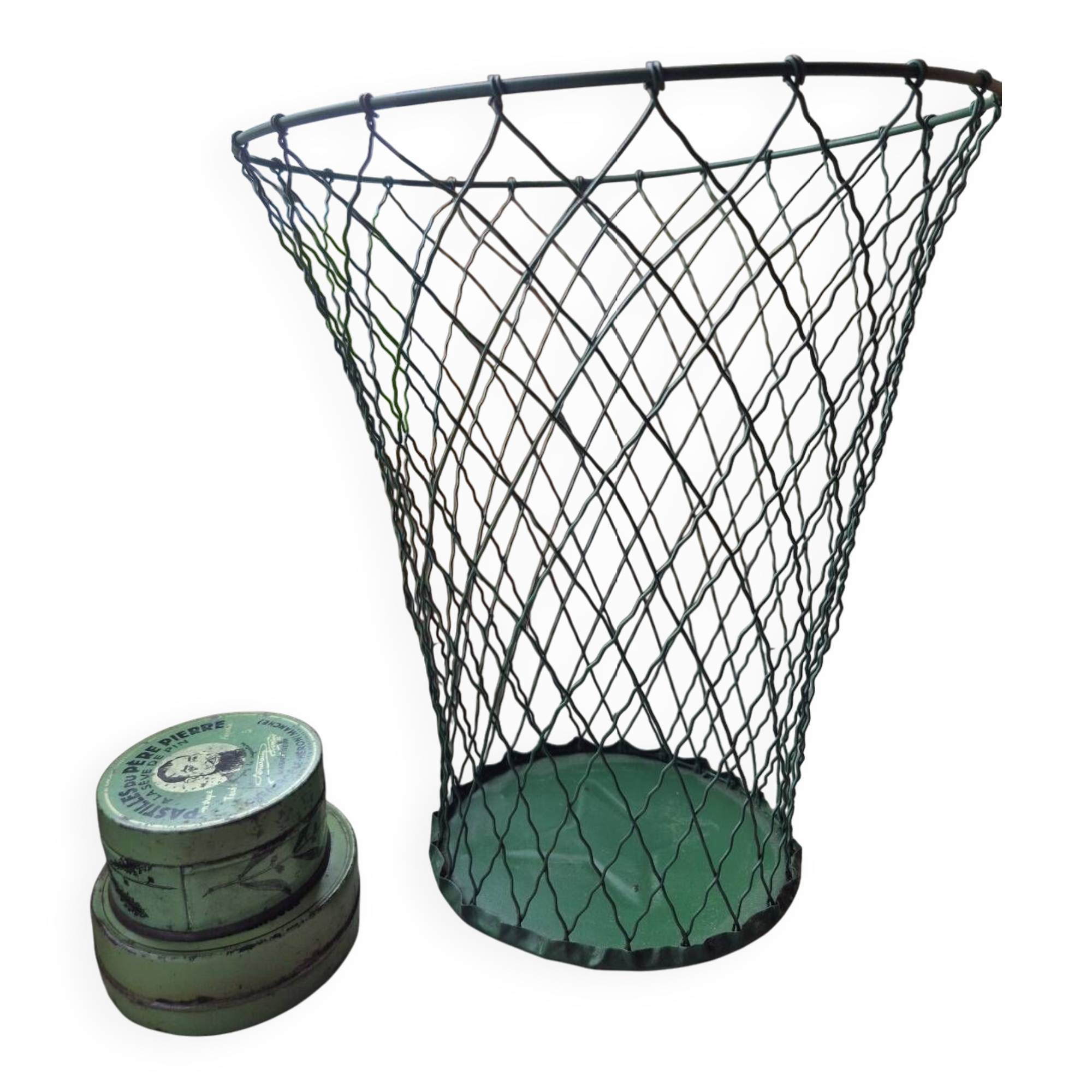 Vintage waste paper basket