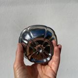 6 coupelles en inox 1970