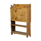Antique primitive moldavian pine country farmhouse cabinet , circa 1850