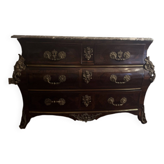 Commode Tombeau Louis XV galbée