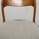 Series of 4 Baumann sleigh chairs from the 60s/70s