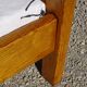Solid oak bed, 1 place 90x190 cm