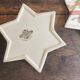 star bonbonnière Sarreguemines U&C – Louis XV model – ribbon trompe-l'œil