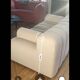 white Silvera sofa